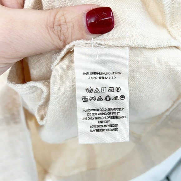 Free People Endless Shore Tunic Shift Dress Linen - Picture 6 of 8